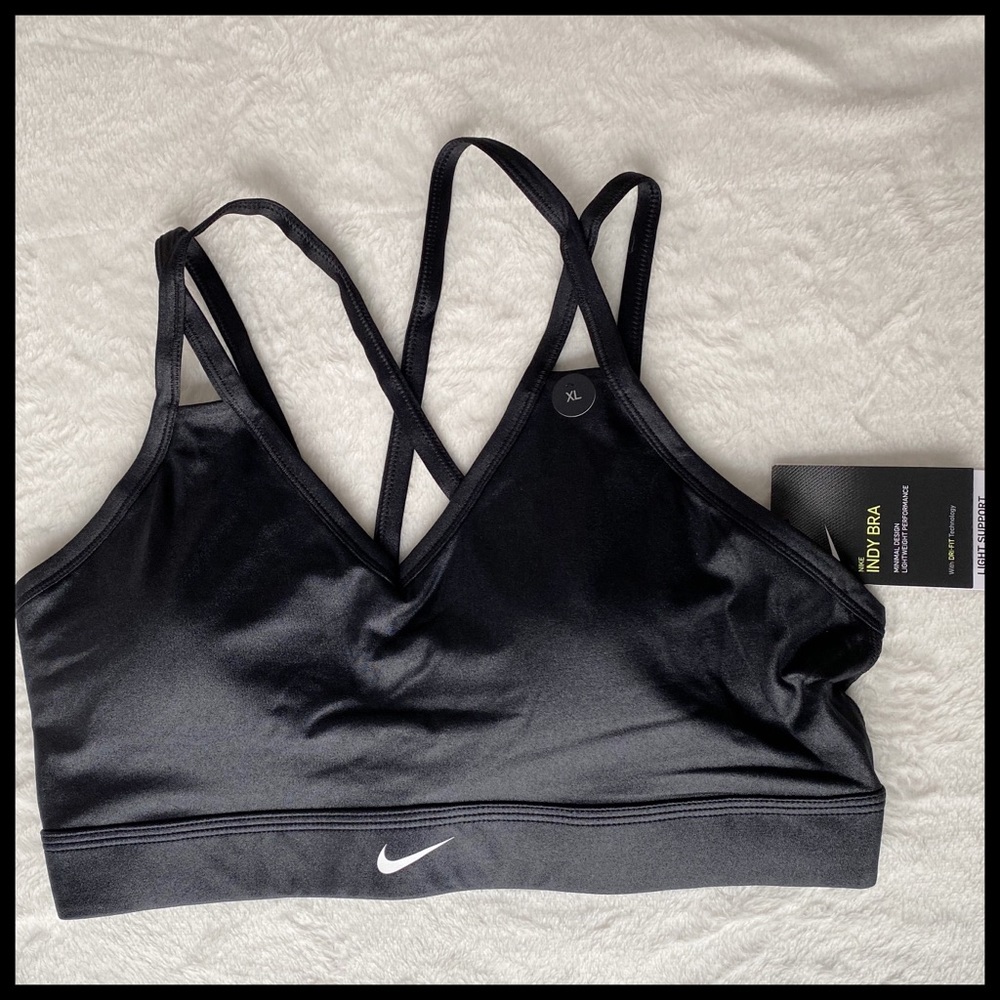 Nike Women's Indy Light Support Sports Bra - Picture 4 of 5
